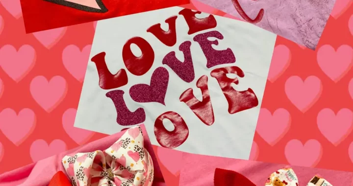 Valentine’s Day T-Shirts and Bows