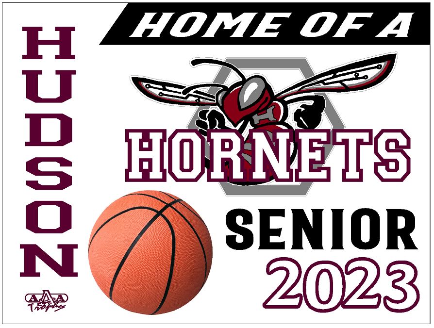 hudson high school 2023 senior sign